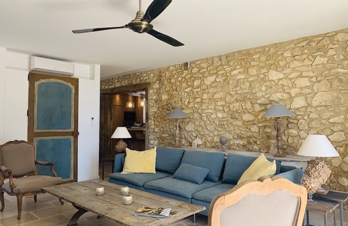La Bastide-d'Engras House | Elegant Bastide de Charme with Pool, 15 Min from Uzès
