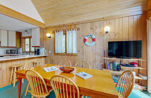 Hancock House | Beautiful Bay Home with Water Views, Deck & Firepit