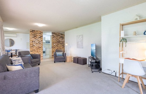 Nelson Bay Apartment | Bay Parklands: Ground Floor Oasis with Pool & Ocean View