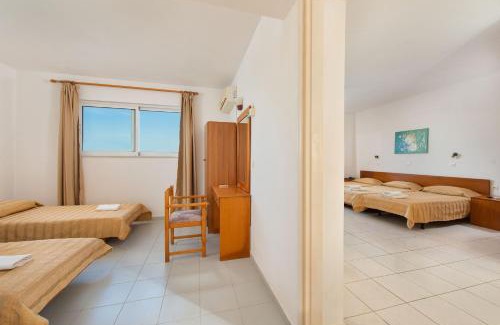 Petaloudes Apartment | Beachfront Bliss at Bayside Hotel Katsaras - 4 Star Stay