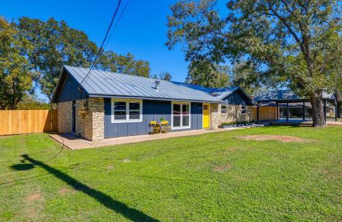 Johnson City House | Stylish Johnson City Home with Yard and Fire Pit for Families