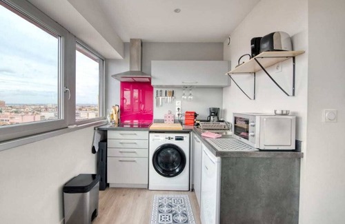 Minimes - Barriere de Paris Apartment | Convenient BD MINIMES: Free Parking & Close to Station