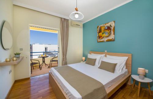 Nea Chora Apartment | Discover Be Crete - Vista Lazareta with Oceanfront Views