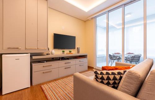 Liberdade Apartment | Experience Be Paulista Apartamento 46 with Pool & Hot Tub