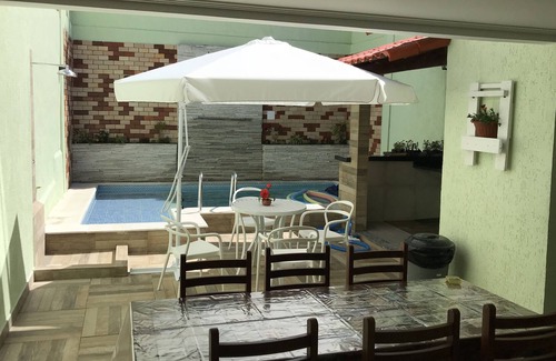 Praia Grande House | Beachfront Escape with Heated Pool in Diving Capital