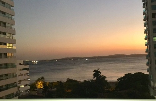 Castillogrande Apartment | Relax by the Beach with Pool Access and Family Amenities