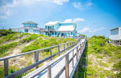 Caswell Beach House | Oceanfront Retreat at Beach Buzz by Oak Island Accommodations
