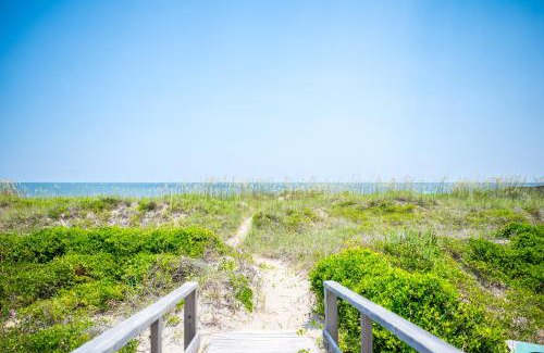 Caswell Beach House | Oceanfront Retreat at Beach Buzz by Oak Island Accommodations