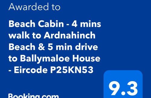 Shanagarry House | Oceanfront Beach Cabin: Guest Rated 9/10, Child Friendly