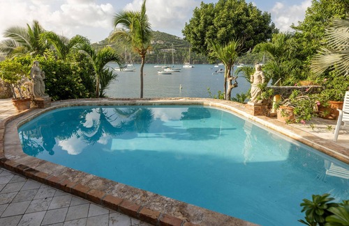Great Cruz Bay Villa | Island Stone Beach Estate - Guest Rated 9.8 with Ocean Views