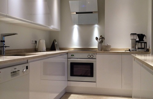 Portals Nous Apartment | Prime Beachfront Apartment in Puerto Portals with Pool