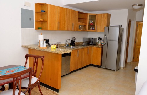 Dominicus Apartment | Beach Front Living 2: Guest Rated 10/10 with Pool & Kitchen