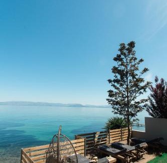 Agia Pelagia Chlomou Villa | Beach Front Villa Litore: Ocean View with Private Beach