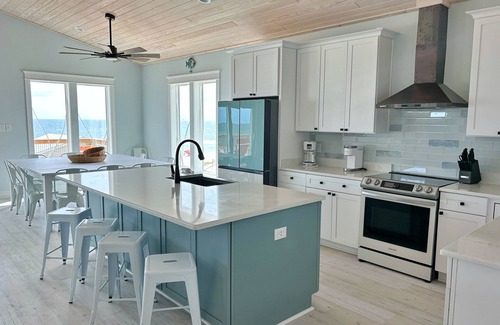 Southpointe House | Oceanfront Retreat with Private Pool & Pet Friendly Amenities