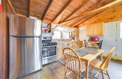 Levering Cabin | Beach + Game Room Access: Lakefront Levering Cabin