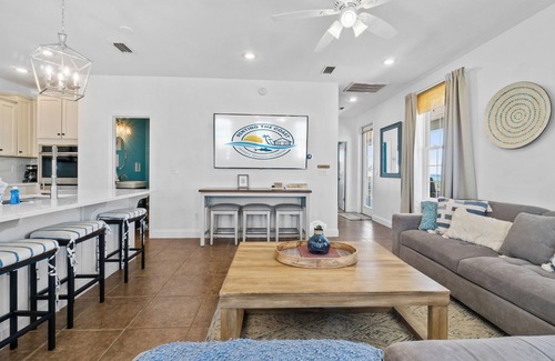 Seagrass House | Beach Home | Sleeps 23 | Pool | Game Room|EV Charger|Beach Gear