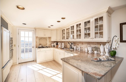 Tom Nevers House | Beach House: Oceanfront Getaway with Hot Tub & Firepit