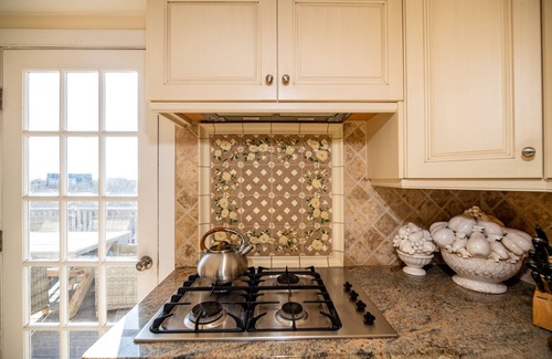 Tom Nevers House | Beach House: Oceanfront Getaway with Hot Tub & Firepit