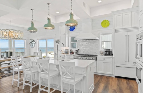 Port St. Joe House | Beach House - Sailfish: Beachfront Escape with Pool & Spa