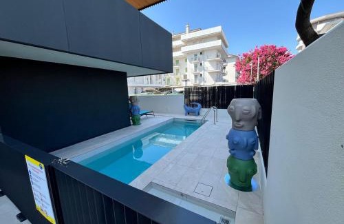 Jesolo Apartment | Beach Palace: Private Beach & Pool with Excellent Reviews
