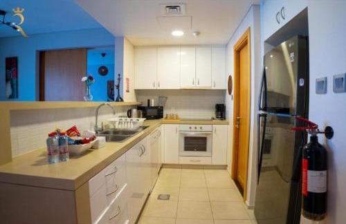 Al Raha Beach Apartment | Beach Plaza Nest 1BR - at Al Muneera, Al Raha