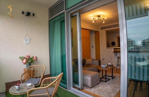 Al Raha Beach Apartment | Beach Plaza Nest 1BR - at Al Muneera, Al Raha