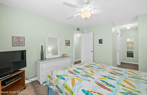 Port Canaveral House | Oceanfront Retreat with Pool and Hot Tub Steps from Beach