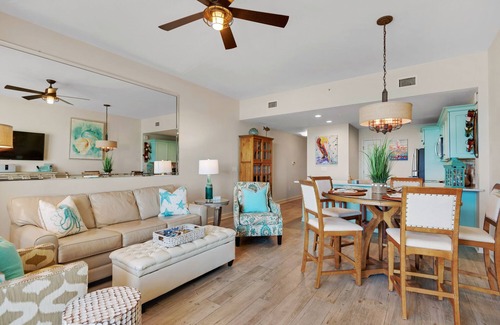 Miramar Beach Condo | Pet-Friendly Beach Retreat with Oceanfront Views & Free WiFi