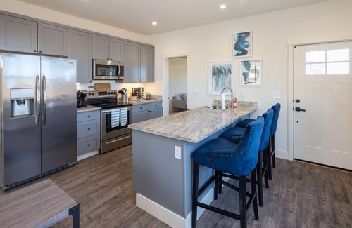 Half Moon Bay House | Cozy Beach Town Home with Hot Tub - Steps to the Shore