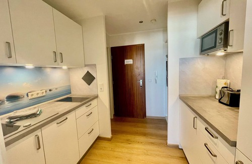 Borkum Apartment | Ocean View Retreat at Seeblick: Rated 10/10 by Guests