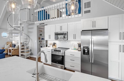 Gulf Shores House | Oceanfront Retreat with Private Pool and Spiral Slide