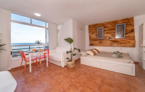 Punta del Hidalgo Apartment | Oceanfront Retreat with Breathtaking Beach Views