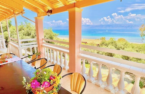 Apraos Villa | Exclusive Beach Villa Thespina with Private Pool & Ocean View