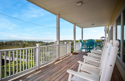 Yaupon Beach House | Oceanfront Bliss at Beach Walkers by Oak Island Accommodations