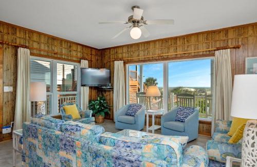 Yaupon Beach House | Oceanfront Bliss at Beach Walkers by Oak Island Accommodations