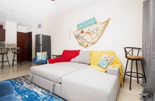 Alfredo V. Bonfil Apartment | Beachfront 1BR Apartment Near Hotel Zone & Isla Mujeres Ferry