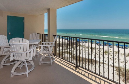 Orange Beach East Condo | Ocean View 2BR Condo at Wind Drift with Pool & Breakfast
