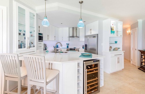 St. Lawrence Gap Apartment | Premier Beachfront Apt with Pool - Sapphire 401, 10/10 Rated