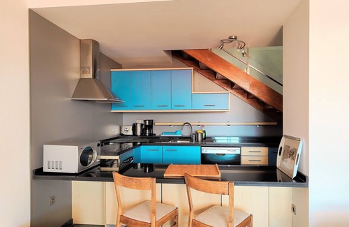 El Cotillo Apartment | Beachfront Bliss with Spectacular Ocean Views & Pool Access