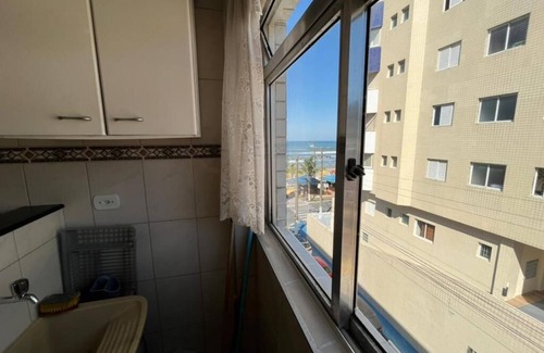 Mongagua Apartment | Oceanfront Apartment with Pool and Pet-Friendly Amenities