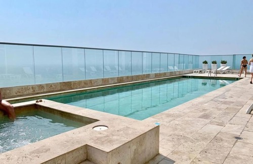 El Bosque Apartment | Beachfront Apartment with Pool and Ocean View Awaits You