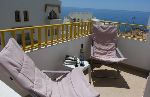 Cavacos Apartment | Oceanfront Apartment with Pool & Ocean View, Rated 10/10