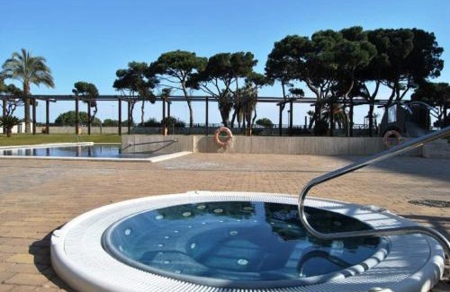 Blanes Apartment | Discover S'Abanell Central Park: Pet-Friendly Retreat with Pool
