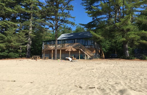 Fryeburg Cottage | Beachfront camp on Lovewell Pond