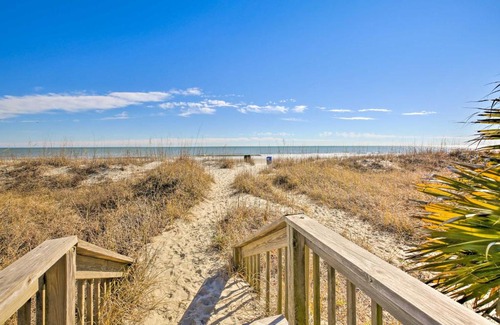 Myrtle Beach Apartment | Beachfront Myrtle Beach Condo with Pool & Spa Amenities