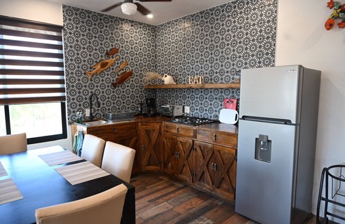 Celestun Apartment | Beachfront Retreat: Cozy Apartment with Ocean View & Breakfast