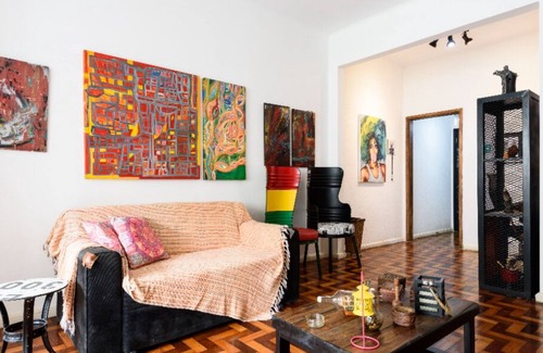 Leme Apartment | Beachfront Artist's House with Pool & Ocean Views