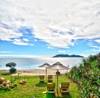 Vasilikos Villa | Oceanfront Elena Villa with Spa and Private Mini Pool