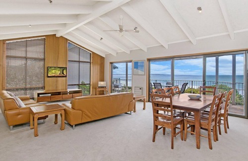 Port Fairy Apartment | Beachfront Haven with Elevated Ocean Views and Pool Access
