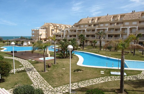 Almadrava Beach Apartment | Oceanfront Retreat with Private Pool and Spa Access